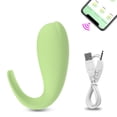 thumbnail image 1 of Juguetes sexuales, vibrador femenino con Bluetooth para mujer, aplicación inalámbrica, consolador con Control remoto, vibradores, bragas vibradoras, juguete para parejas Tan Jianjun unisex, 1 of 2