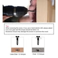 thumbnail image 4 of Kit surtido de tornillos para madera #4 LERNOU con 500 piezas y anclajes M6, 4 of 6