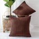 thumbnail image 2 of Paquete de 2, Funda de cojín cuadrada decorativa suave de pana, fundas de cojín, decoración del hogar, decoración para sofá, cama, silla, 10 x 20 pulgadas/30 x 50 cm brillar Juguete, 2 of 3