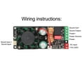 thumbnail image 3 of Digital Power Amplifier Board, 20Hz-20KHz 500W PCB 4-8 Ohm Professional Digital Stereo Power Amp Module  for Subwoofer Speaker, 3 of 7