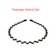 thumbnail image 5 of Qarigey Diademas para hombres Diadema ondulada Primavera Unisex Aro para el cabello Suministros de salón Espalda confiable Deportes al aire libre Accesorio para el cabello Tipo 3 Qarigey AP008942-03B, 5 of 6