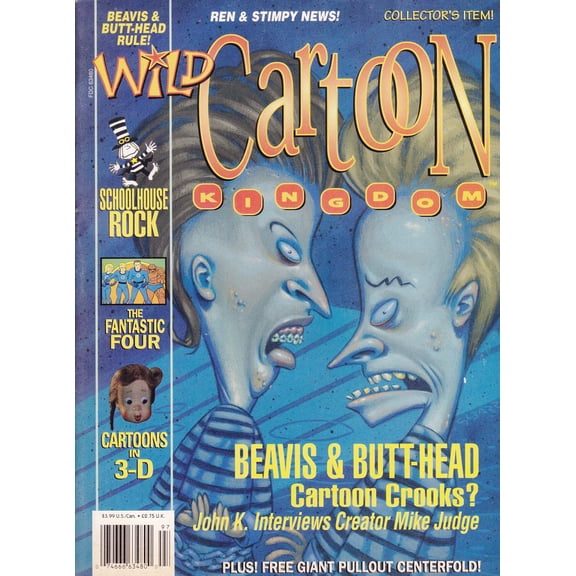 Wild Cartoon Kingdom Magazine #3 VF ; LFP Comic Book