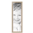 thumbnail image 2 of ArtToFrames 10" x 33" Natural Oak Picture Frame, 10x33 inch Brown MDF Poster Frame (WOM-4299), 3 Pack, 2 of 8