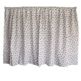 thumbnail image 2 of Cotton Curtain Floral Print 58 Inch Wide Tiny Flower Dots Purple, 2 of 3