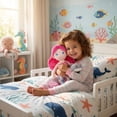 thumbnail image 6 of Lullaberry 16" Atlantic Wonders Mermaid Princess Thalassa Seabreeze - Soft Plush Stuffed Mermaid Doll Gift for Toddler Girls, 6 of 6