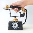 thumbnail image 3 of Modelo De Teléfono Retro Muebles Para El Hogar Adornos De Teléfono Mini Decoración Regalo Tienda Bar Decoración Artesanal Para Sala De Estar Speravity HA020855-00, 3 of 7