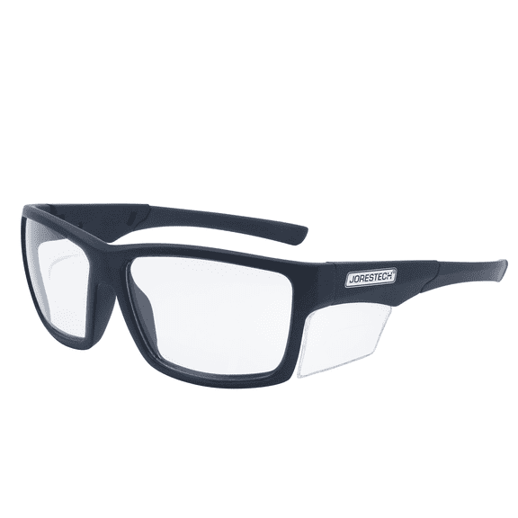 JORESTECH Safety Glasses, LS-561 (Clear/Black, 1 Unit)