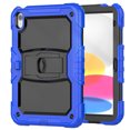 thumbnail image 5 of ELEHOLD for iPad 10th Generation 2022 10.9 inch Ragged Case, Soft Silicone Hard PC Shoulder Strap Built-Kickstand Anti-Drop Shockproof Heavy Duty Protective Cover Case,Darkblue, 5 of 7