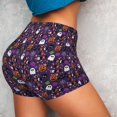 thumbnail image 4 of Naloa Halloween Sweet Candy Biker Shorts for Women Seamless Scrunch Short Women’s Yoga Shorts for Gym Running Sport Shorts - Small, 4 of 9