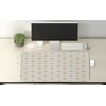 thumbnail image 2 of Moroccan Computer Mouse Pad, Mosaic Tiles Inspired Floral Pastel Tones Pattern, Rectangle Non-Slip Rubber Mousepad X-Large, 35" x 15" Gaming Size, Almond Green Blush, by Ambesonne, 2 of 2