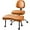 Brown, variant on XgoodX Ergonomic Criss Cross Legged Office Chair with Wheels, 360°Swivel Adjustable Height Kneeling Desk Chair with Footrest for ADHD, Yoga, Meditation, Home Office (Leather, Brown)