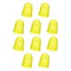 thumbnail image 3 of sweethay Protectores de silicona para dedos de guitarra, ukelele resistente al desgaste, instrumentos musicales transparentes ahuecados, amarillo XS Type2 NO2, 3 of 6