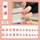 thumbnail image 1 of Joefnel Press on Nails Uñas postizas europeas Press on Nails Sello UV Brillante Cobertura total Uñas postizas artificiales Uñas para mujeres Zhivalor BST3134565-97, 1 of 5