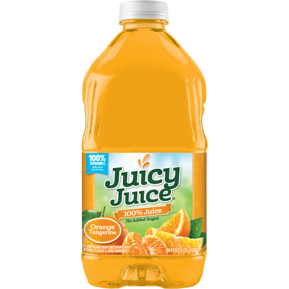 Juicy Juice 100 Juice Orange Tangerine, 64 oz