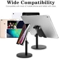 thumbnail image 4 of Support de Tablette Réglable, Support Universel pour Cellulaire 2018 Ipad Pro 10.5/9.7/12.9, Ipad Air 2 3 4, Ipad Mini 2 3 4, Samsung, 4 of 7