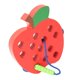 thumbnail image 1 of Juguetes Montessori de Juguete de Frutas con Cordones de Madera, Juguetes Educativos con Cordones, Juguetes para Niños Pequeños para Enhebrar para Beb Manzana, 1 of 9