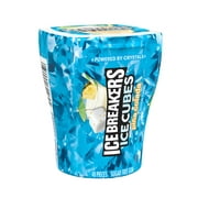 Ice Breakers Ice Cubes Pina Colada Sugar Free Chewing Gum, Bottle 3.24 oz, 40 Pieces