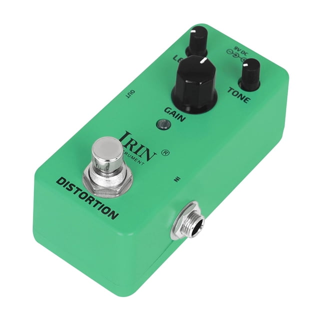 Esquirla Classique Distorsion Ton Effet 9V DC Type Unique Mini Effet Pédale Processeur