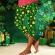thumbnail image 2 of Capri Leggings para Mujeres Yoga Capri Calcetines Impresión Del Día de San Patricio Unisex Pantalones Apretados 3/4 Moda Casual Pantalones de Yoga Capri para Mujeres, 2 of 5