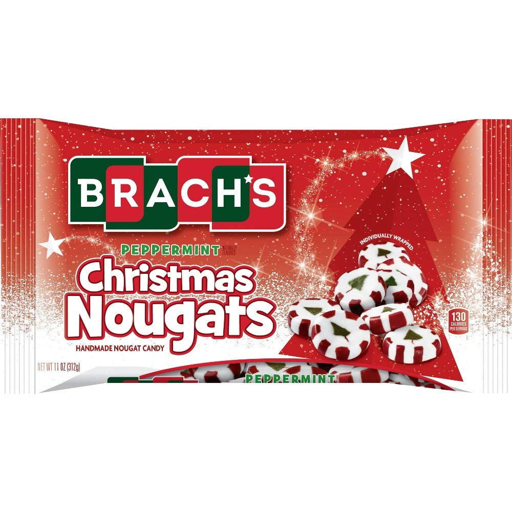Brach's Peppermint Christmas Nougat 11 oz