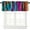 Multicolor, variant on Abstract Curtains Valances Colorful Vertical Planks Aesthetic Modern Minimalist Curtains Valances for Farm Bedroom Living Room Decor 54"x18"