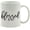 Blessed, variant on CTDream 11oz. Good Virtues Coffee Mug Gift, Black Calligraphy Typography, Kindness, 1-Pack, Inspirational Son Daughter College Graduation Birthday Christmas Gift Ideas