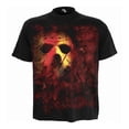 thumbnail image 1 of Friday The 13th T-Shirt à Imprimé Jason Lives Back pour Adulte, 1 of 3