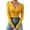 Yellow, variant on Thermal Underwear Women Long Underwear Women Casual Multicolor Basic Round Neck Solid Color Knit Long Sleeve Bodysuit Top Polyester White