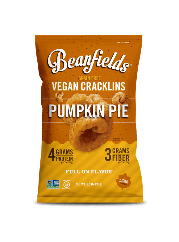 Beanfields Pumpkin Pie Cracklins, 3.5oz (6 Pack)