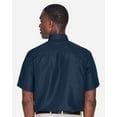 thumbnail image 3 of Harriton M580 Men's Key West Short Sleeve Performance Staff Shirt-Navy-XS, 3 of 3
