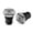 Black Grids Mark, variant on 2x Bikes Bar End , Bike Handlebar Handlebar Grips Caps Expansion Lock Push in Handle Bar Caps for Most Folding Bike Parts Gold No Mark