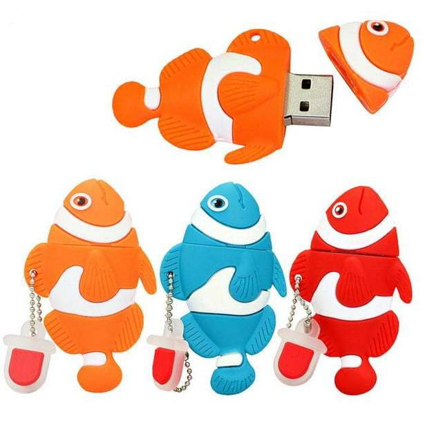 Nemo Funny Clown Fish Usb Flash Drive Pen Drive Memory Stick U Disk  Pendrive 