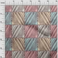 thumbnail image 3 of oneOone Silk Tabby Beige Fabric Stripes Dress Material Fabric Print Fabric By The Yard 42 Inch Wide, 3 of 4