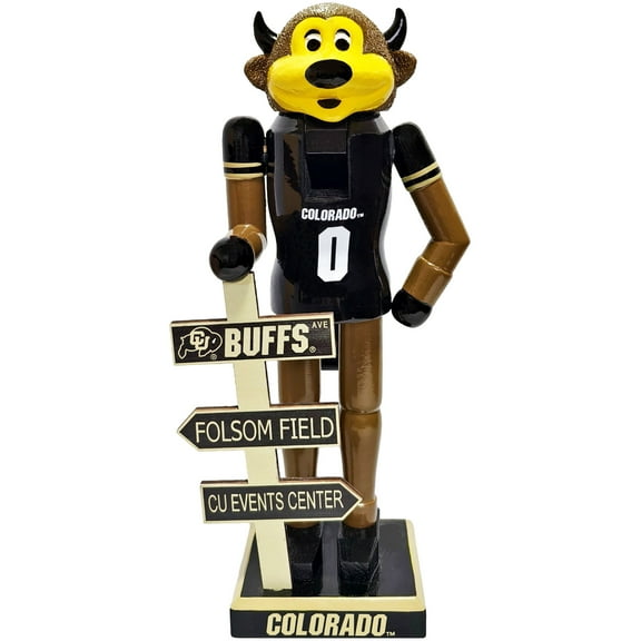 Colorado Buffaloes 12" Mascot Nutcracker