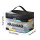 thumbnail image 3 of Bolsa de Lavado Colorida de Gran Capacidad para Exteriores, Bolsa de Maquillaje Portátil de Pvc, 3 of 6