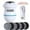 with heads 8, variant on Electric Callus Remover for Foot - USB-Rechargeable Electric Callus Remover for Feet with Built-in Vacuum Removes Dead Skin, Portable Electric Foot File