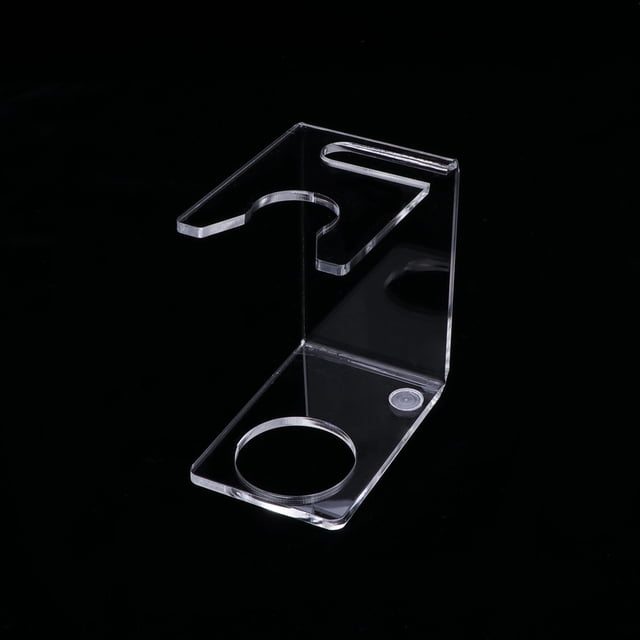 unbranded Organizador Transparente Para Brocha De Afeitar Compatible Con Casi