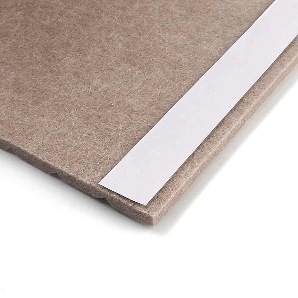 Rectangle Self-Adhesive Felt Bulletin Board Wall Stickers for Wall Home Decoration with Pushpin Rosy Brown 400x600x10mm