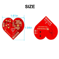 thumbnail image 2 of Treedix Heart Rate Monitor Sensor Heart Rate Pulse Measurement Module Compatible with Arduino, 2 of 5