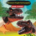 thumbnail image 4 of Dinosaur Hand Puppet Toy - Realistic Design, Soft Rubber, Educational Play for Kids 6+, 4 of 7