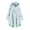 Blue, variant on Ediodpoh Plus Size Womens Cardigans Wool Coat Jacket Hooded Button Winter Tops Loose Coat Black XXXXXL
