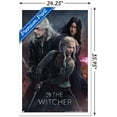 thumbnail image 3 of Netflix The Witcher: Season 3 - Trio One Sheet Wall Poster, 22.375" x 34" Framed, 3 of 5