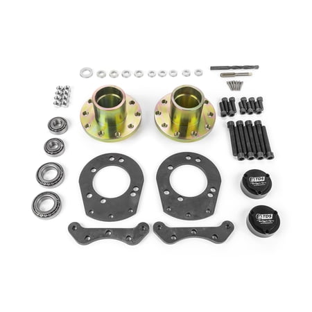 Speedmaster PCE164.1021 Compatible with Ford Compatible with Mustang 1966-1969 Disc Brake Conversion Hub and Bracket Kit