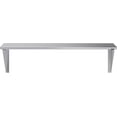 thumbnail image 2 of Express KitchQuip Stainless Steel Tubular Wall Shelf | Appliance & Equipment Metal Shelving | Kitchen, Restaurant, Garage, Laundry, Utility Room | NSF Certified | (14" Deep x 36" Long), 2 of 3