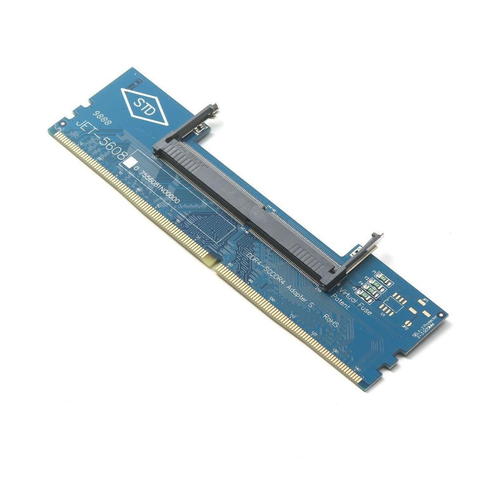 Laptop RAM to Desktop Adapter Card Memory to SO Converter T8M6 - Walmart.com