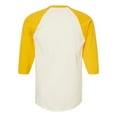 thumbnail image 2 of Tultex New MMsF Unisex Fine Jersey Raglan T-Shirt, 2 of 4