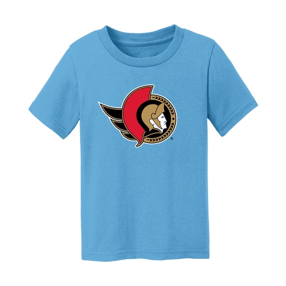 Infant Chad & Jake Light Blue Ottawa Senators Primary Logo T-Shirt