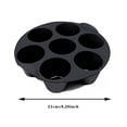 thumbnail image 2 of Air Fryer Silicone Cupcake Pan - 3.5-5.8l Air Fryer Egg Bites Mold Nonstick Muffin Pan Egg Cups Molds Silicone Muffin Pan For Air Fryer Accessories - 7 Mini Muffin Maker Cupcake Tray Baking Mold, 2 of 8