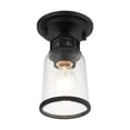 thumbnail image 5 of Livex Lighting - Lawrenceville - 1 Light Flush Mount in Coastal Style - 5.13, 5 of 10