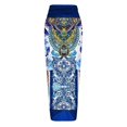 thumbnail image 4 of Maillot de Bain une Pièce pour Femmes avec Jupe de Plage Paréo Imprimé Floral Rétro Ensemble Bikini Deux Pièces, 4 of 5